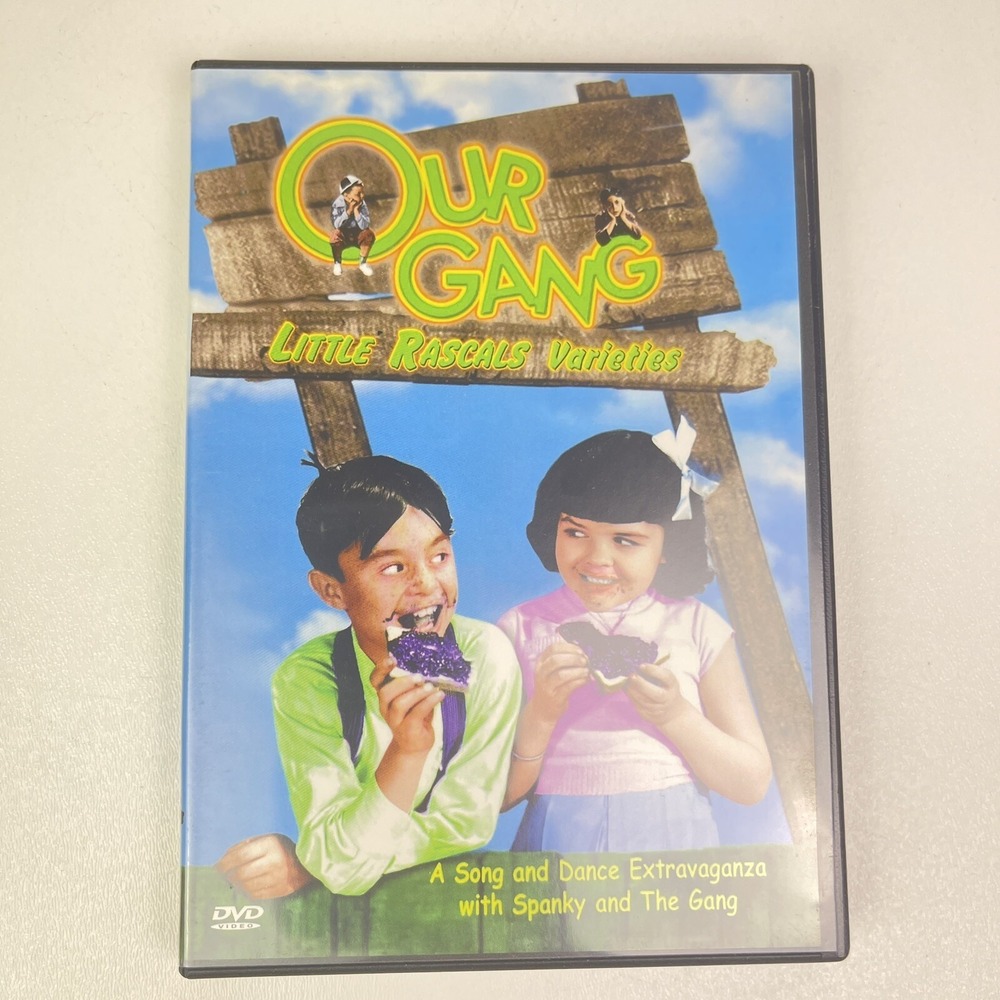 Our Gang Little Rascals Varieties DVD Full Screen 2000 Spanky Alfalfa Darla